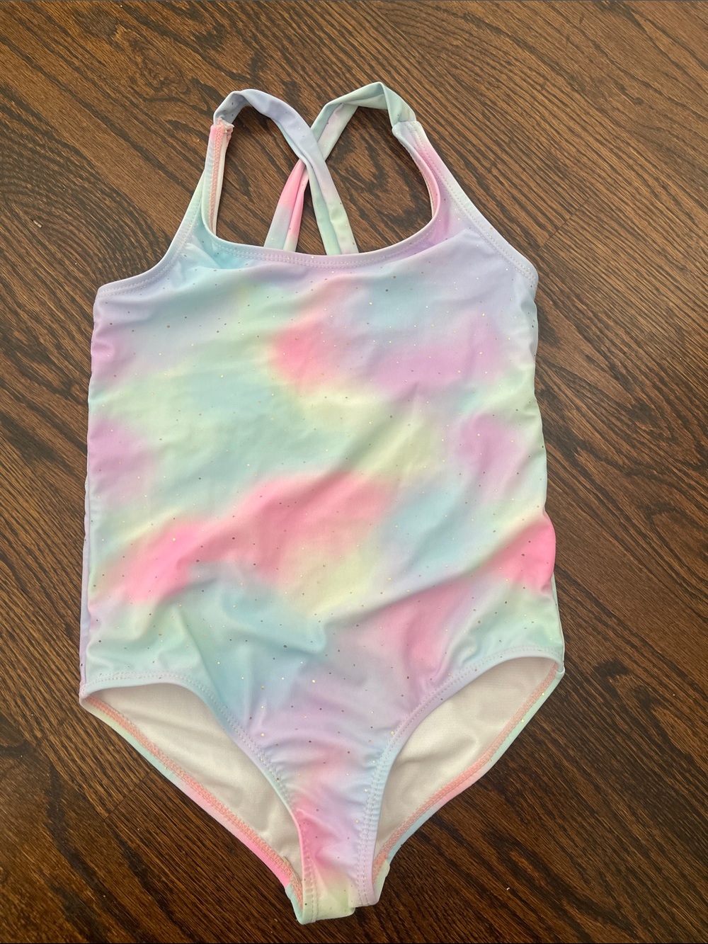 Magic Kids One Piece Swimsuit in Pastel Rainbow